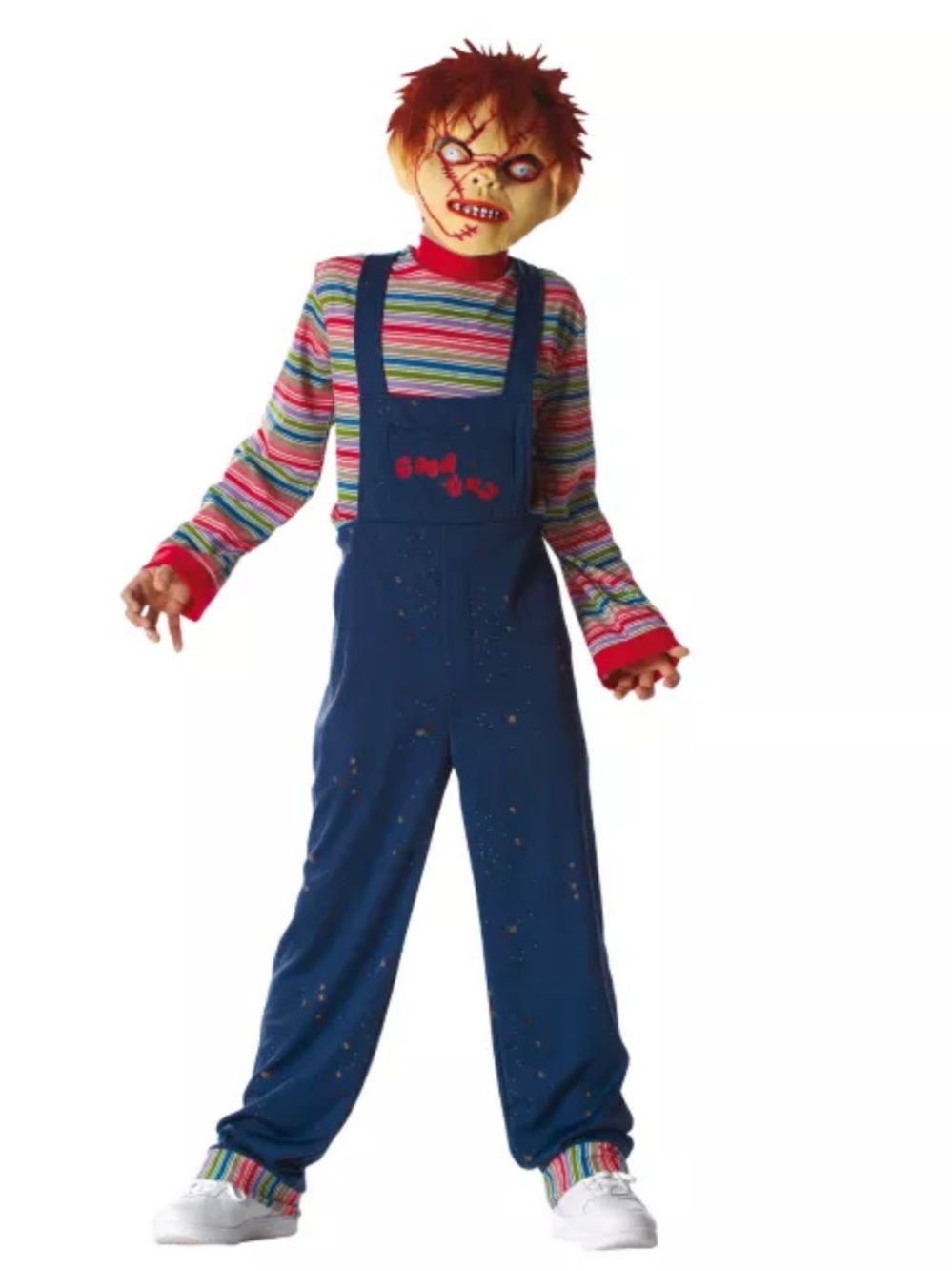Seed Of Chucky Halloween Costume Culture By Franco Good Guy W/ Mask 8-10